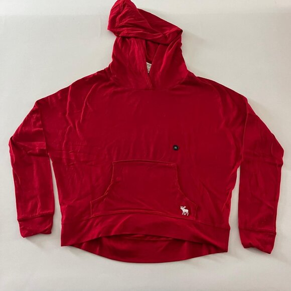 Abercrombie & Fitch Lightweight Hoodie w/ Pockets🔥New Women's Hooded T-Shirt - Picture 1 of 9